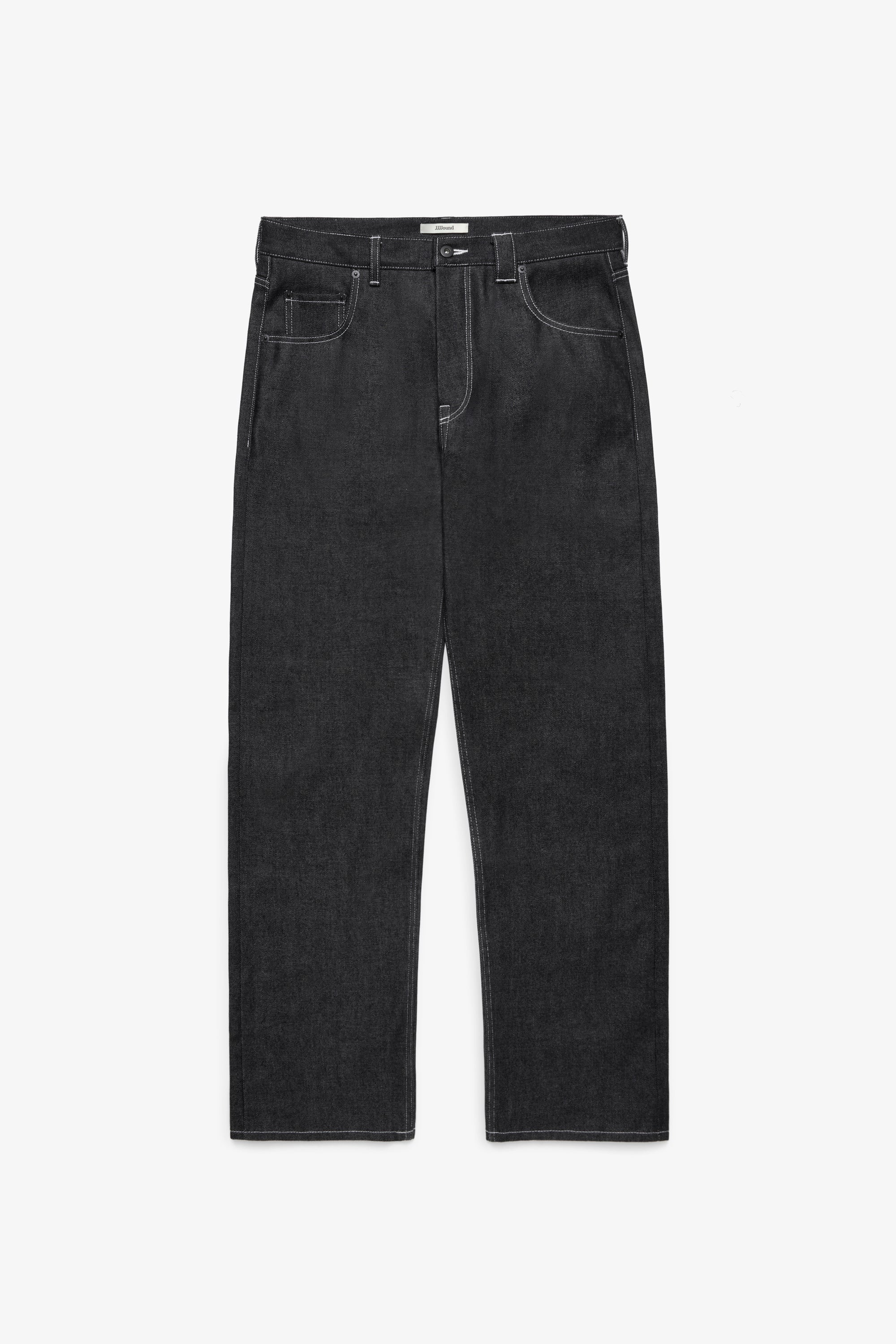 Relaxed Jeans Selvedge Denim - Black/White