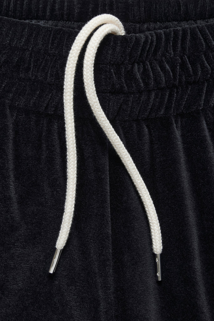 Relaxed Velour Track Pant - Black – JJJJound