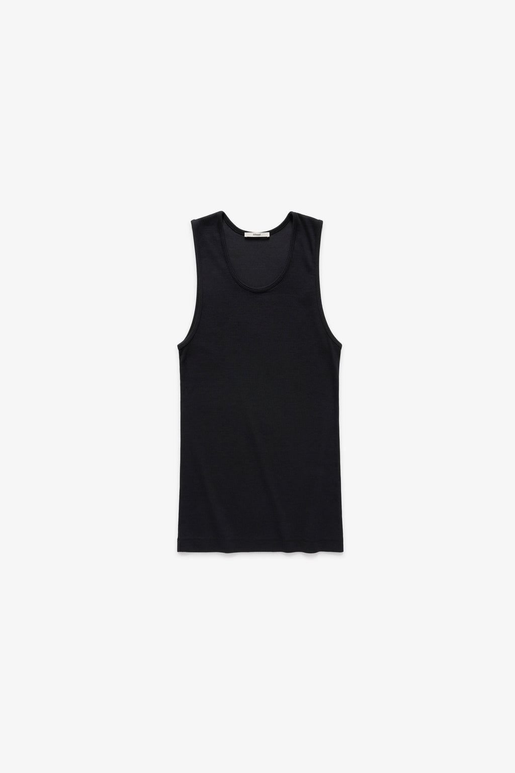 Ribbed Tank Top - Black