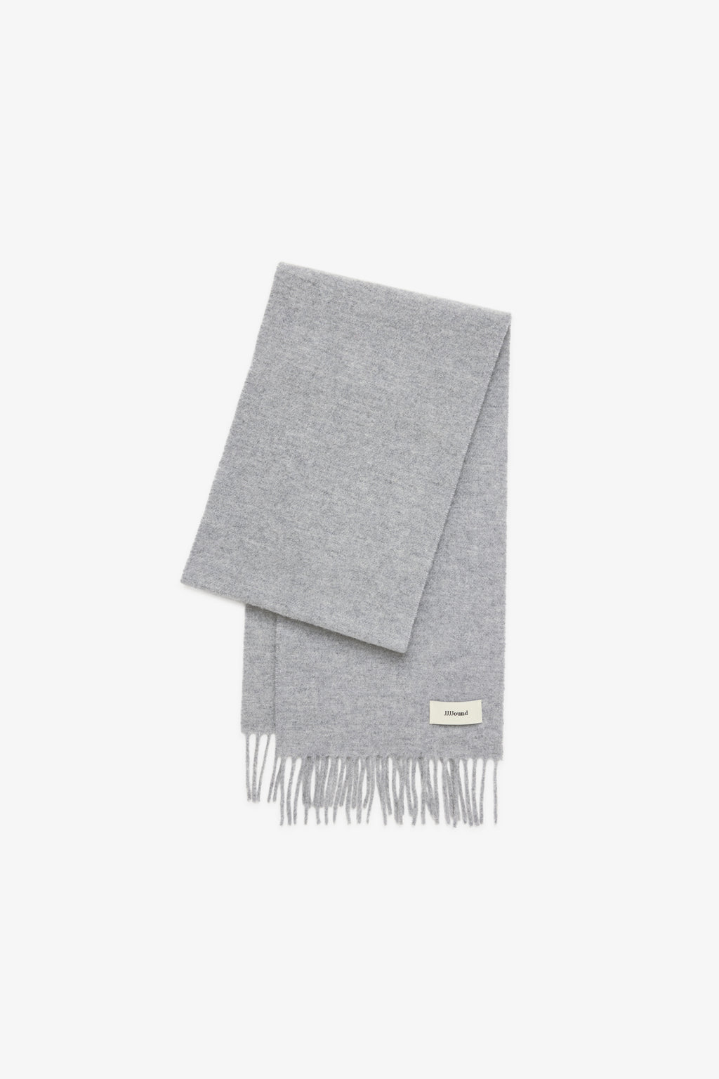 Wool Scarf - Grey Mix