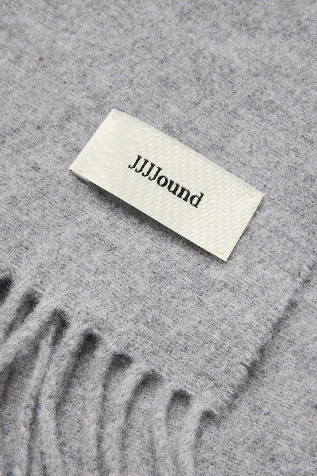 Wool Scarf - Grey Mix