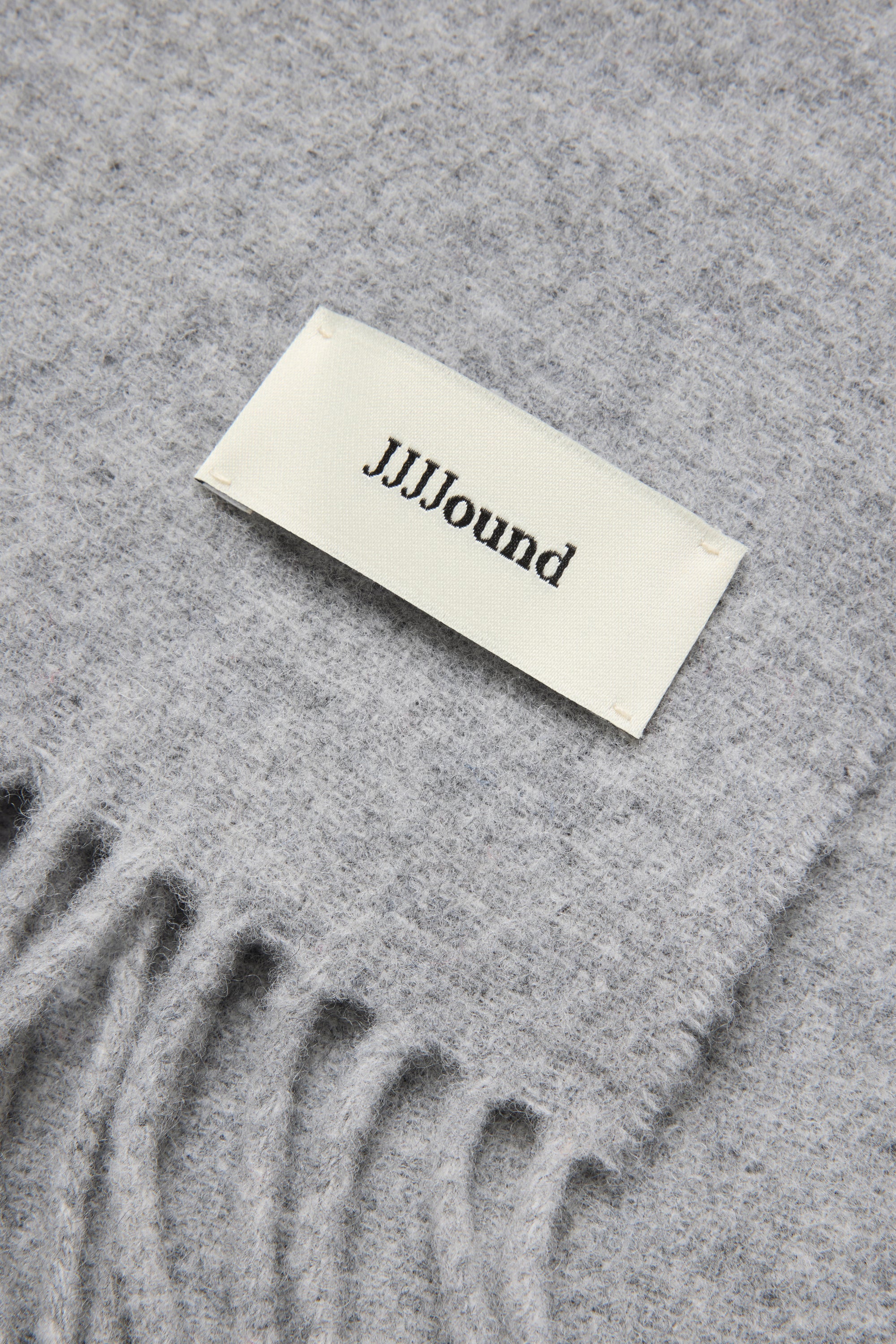 Wool Scarf - Grey Mix