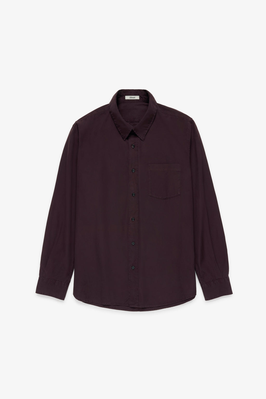 Poplin Shirt - Burgundy