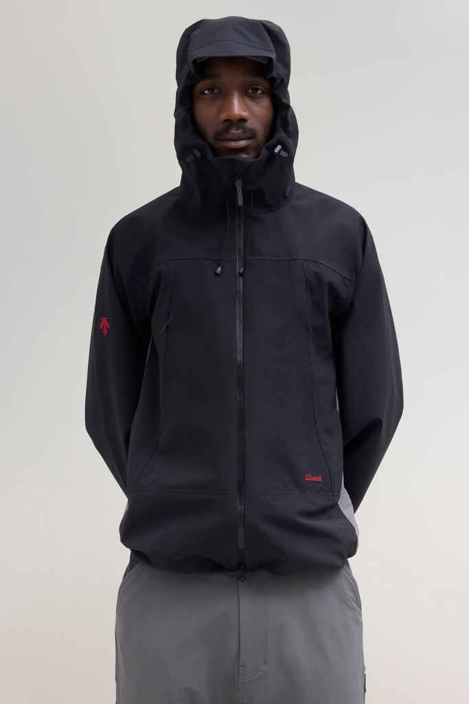 ジャケット・アウター JJJJound x DESCENTE Hardshell Parka 2XL JJJJound Descente Hardshell Parka - Black/Charcoal