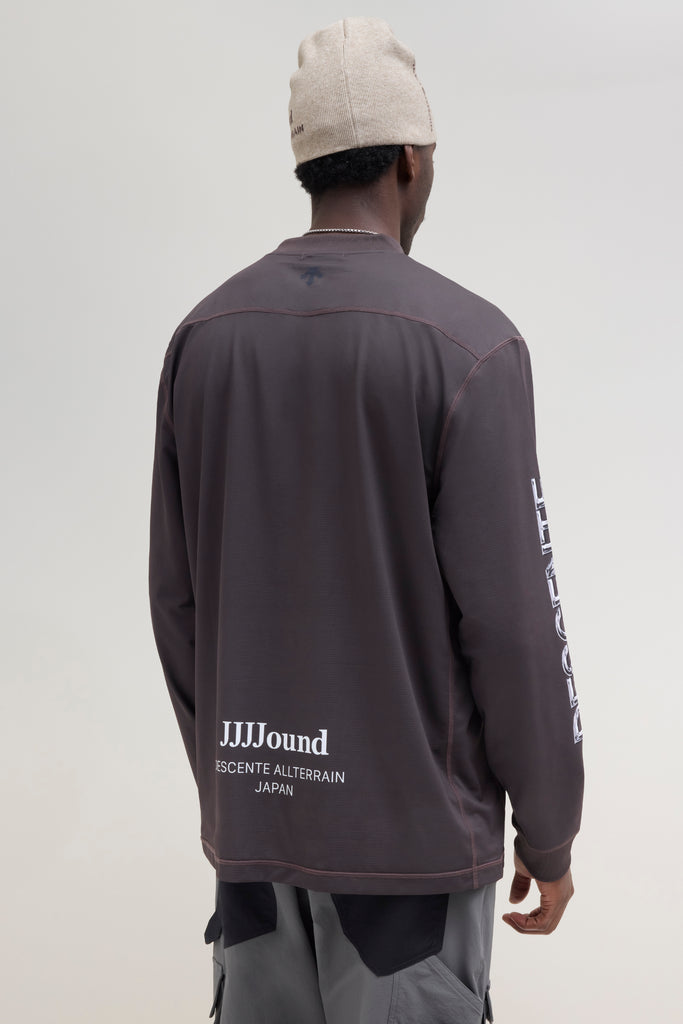 トップス JJJJound DESCENTE ALLTERRAIN Longsleeve JJJJound Descente Warm-Up Longsleeve - Brown