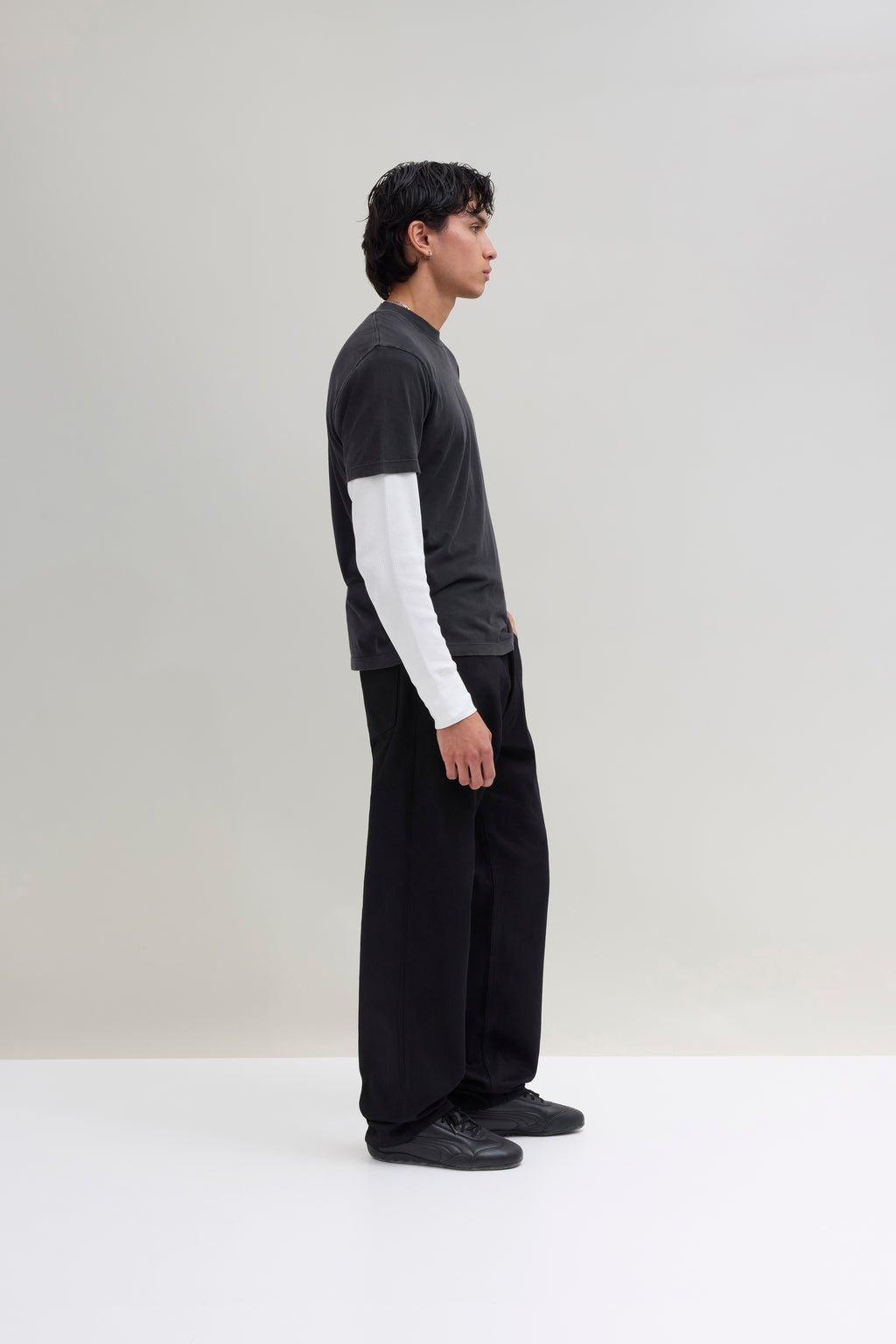 90s Washed T-Shirt - Black