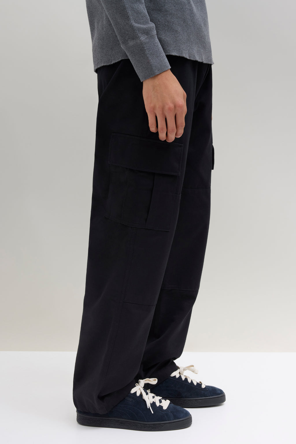 Heavyweight Cargo Pant - Black