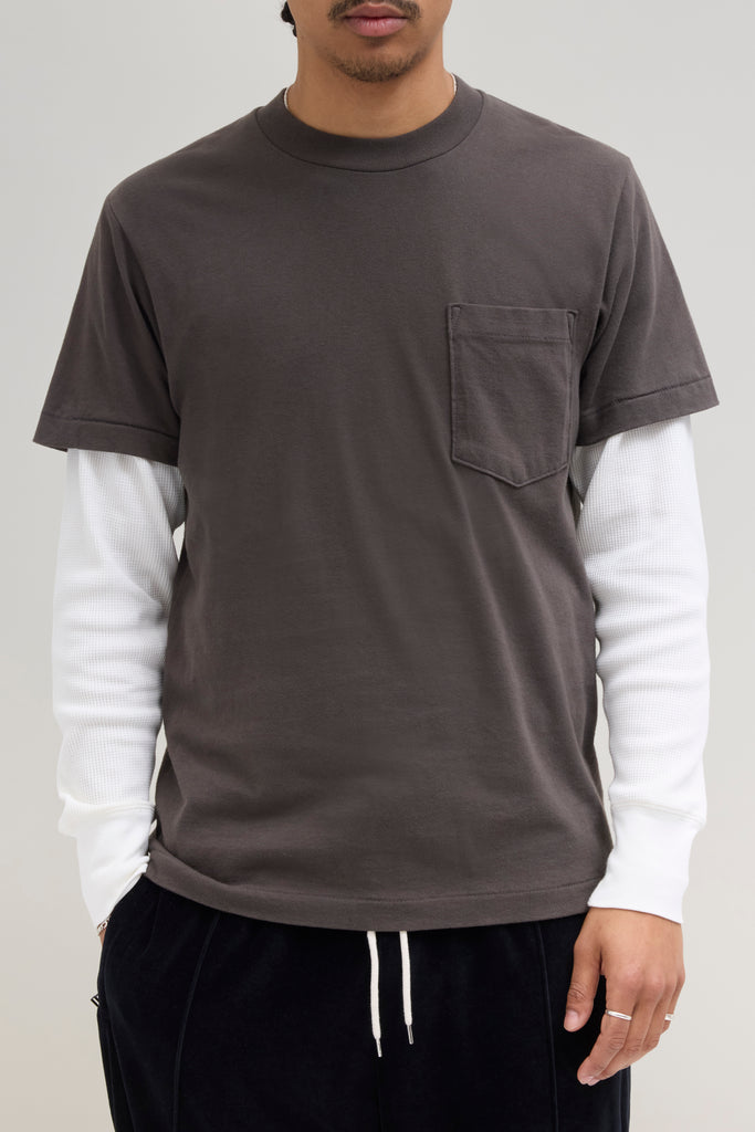 90s Pocket T-Shirt - Dark Brown – JJJJound