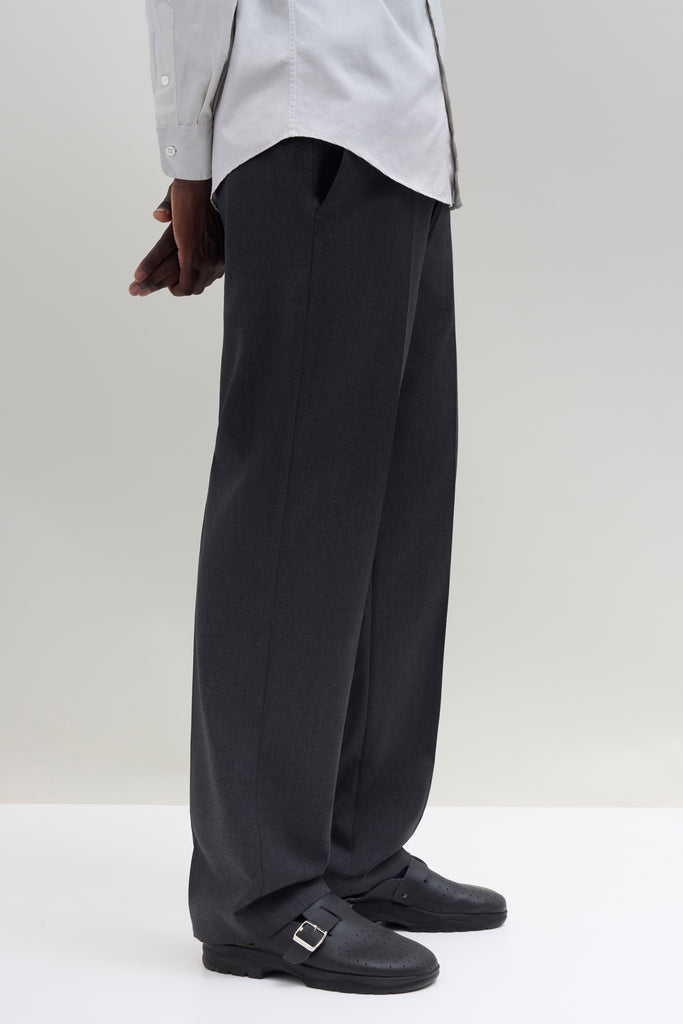 Wool Trouser - Charcoal – JJJJound