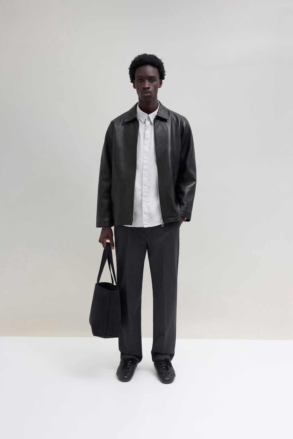 Leather Jacket - Black