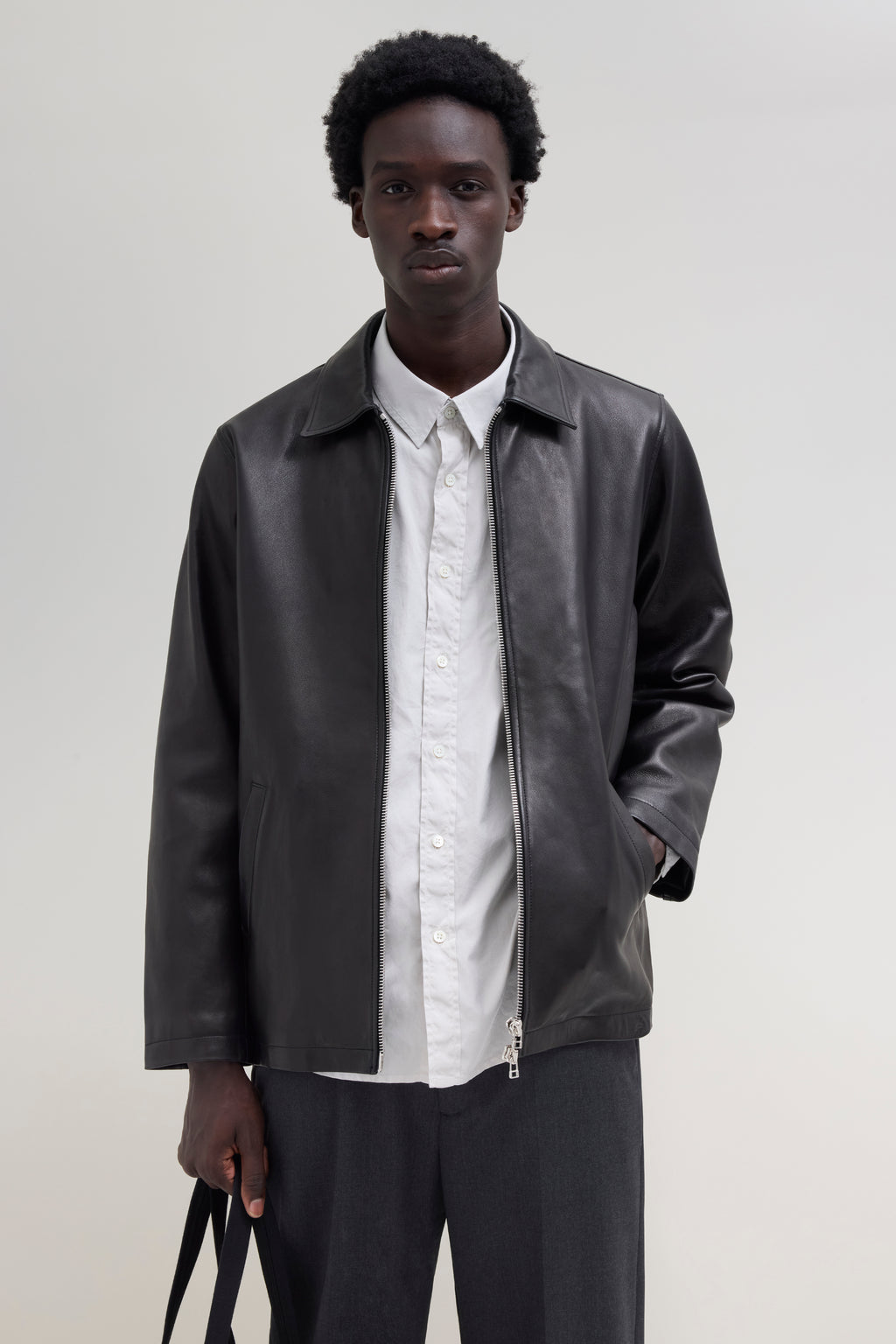 Leather Jacket - Black