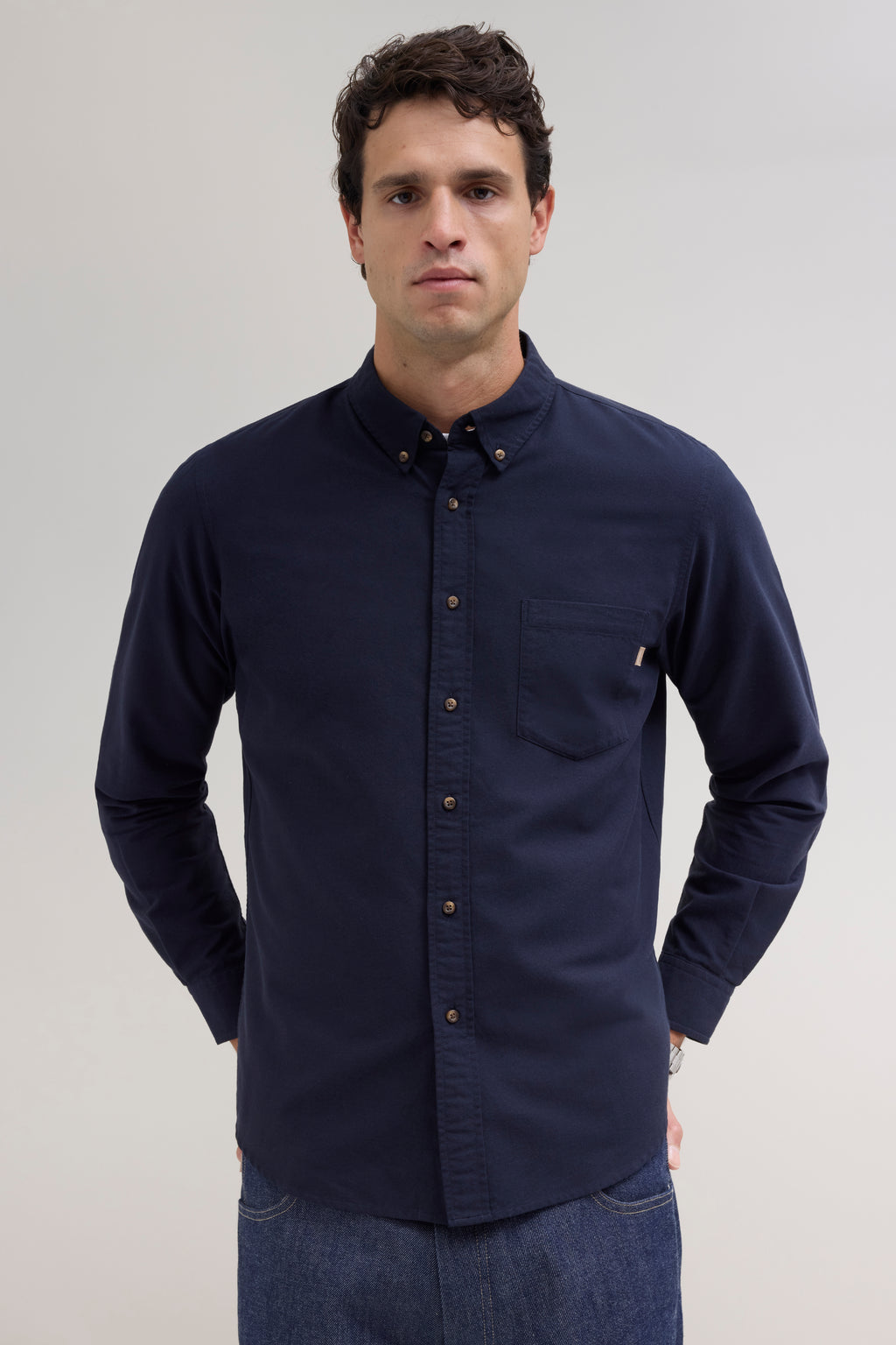 Lightweight Oxford - Navy