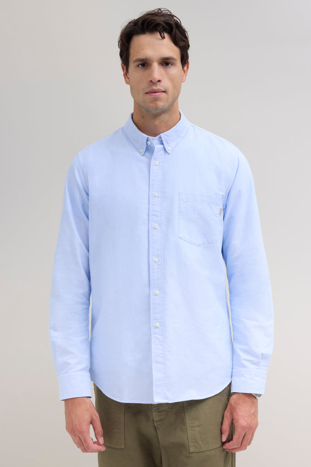 Lightweight Oxford - Light Blue