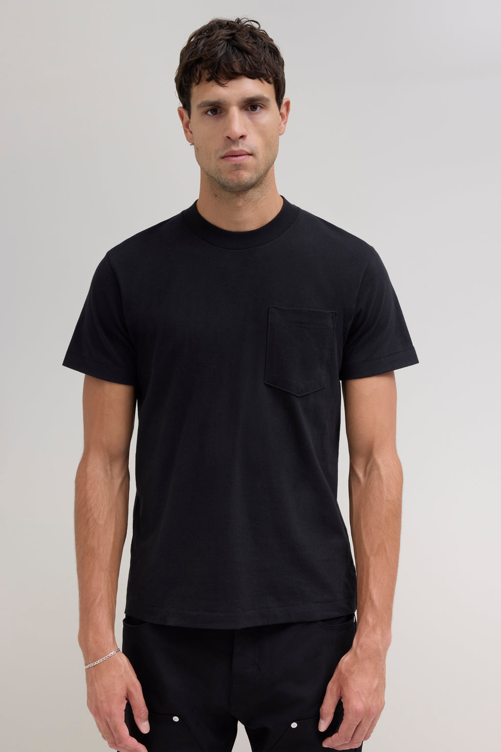 90s Pocket T-Shirt - Black