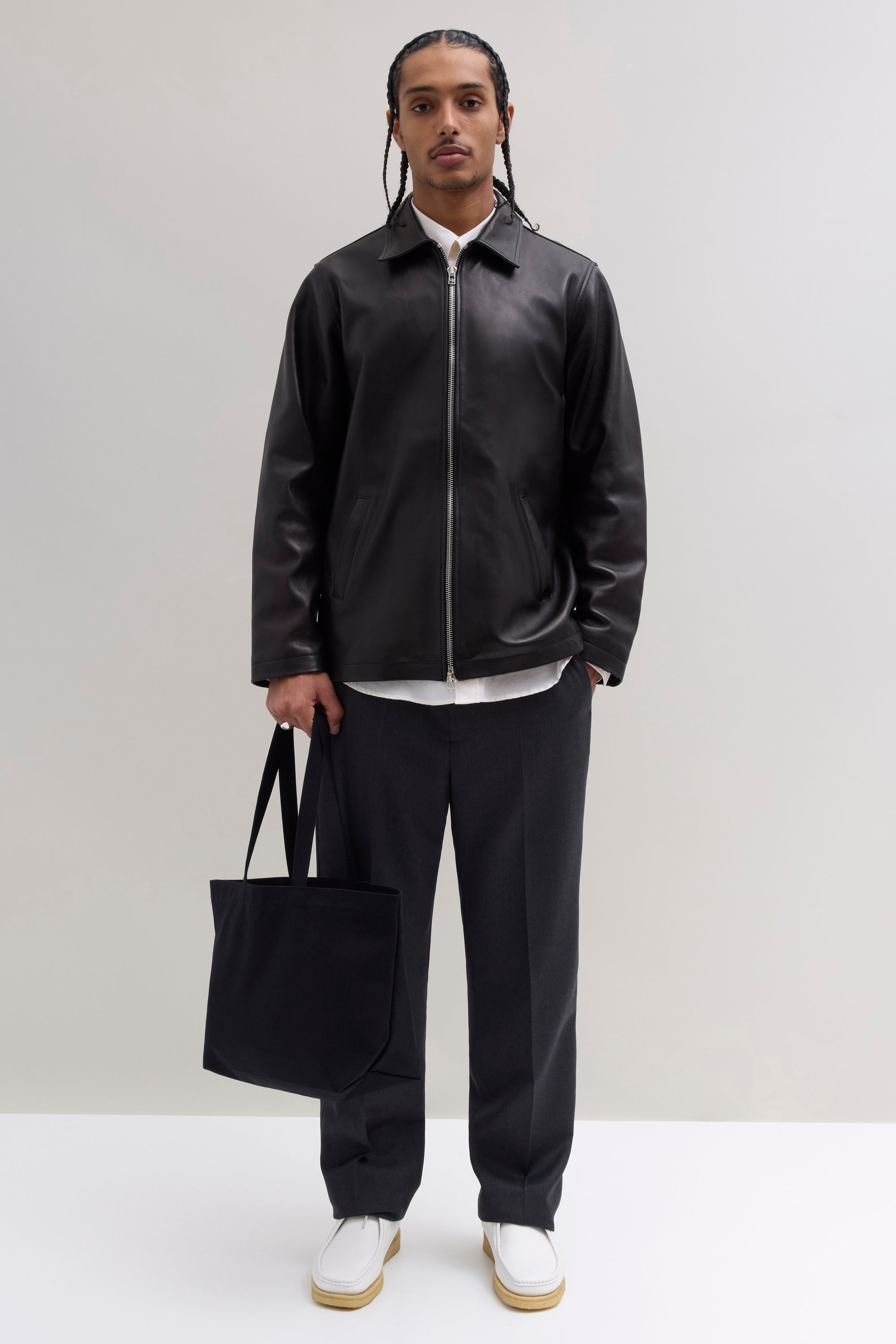 Leather Jacket - Black