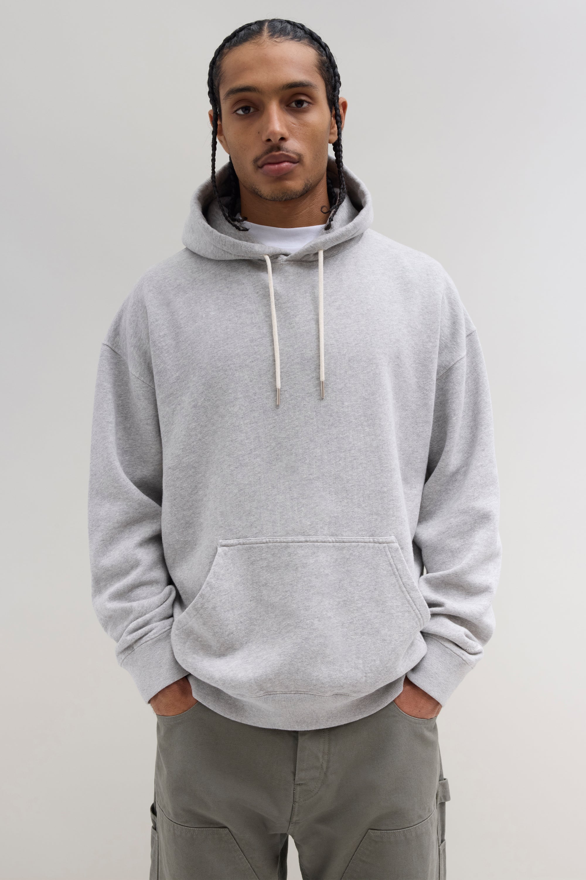 2000s Hooded Sweatshirt - Grey