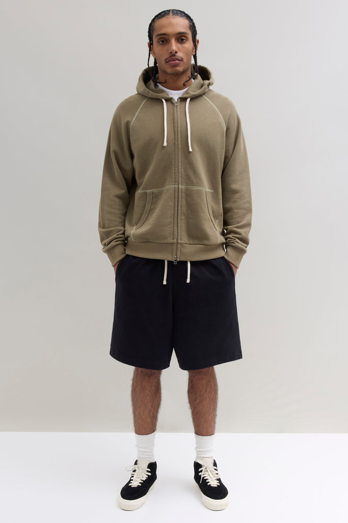 70s Hooded Sweatshirt - Black French Terry – JJJJound