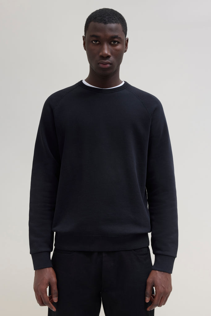 70s Crewneck Sweatshirt - Black – JJJJound