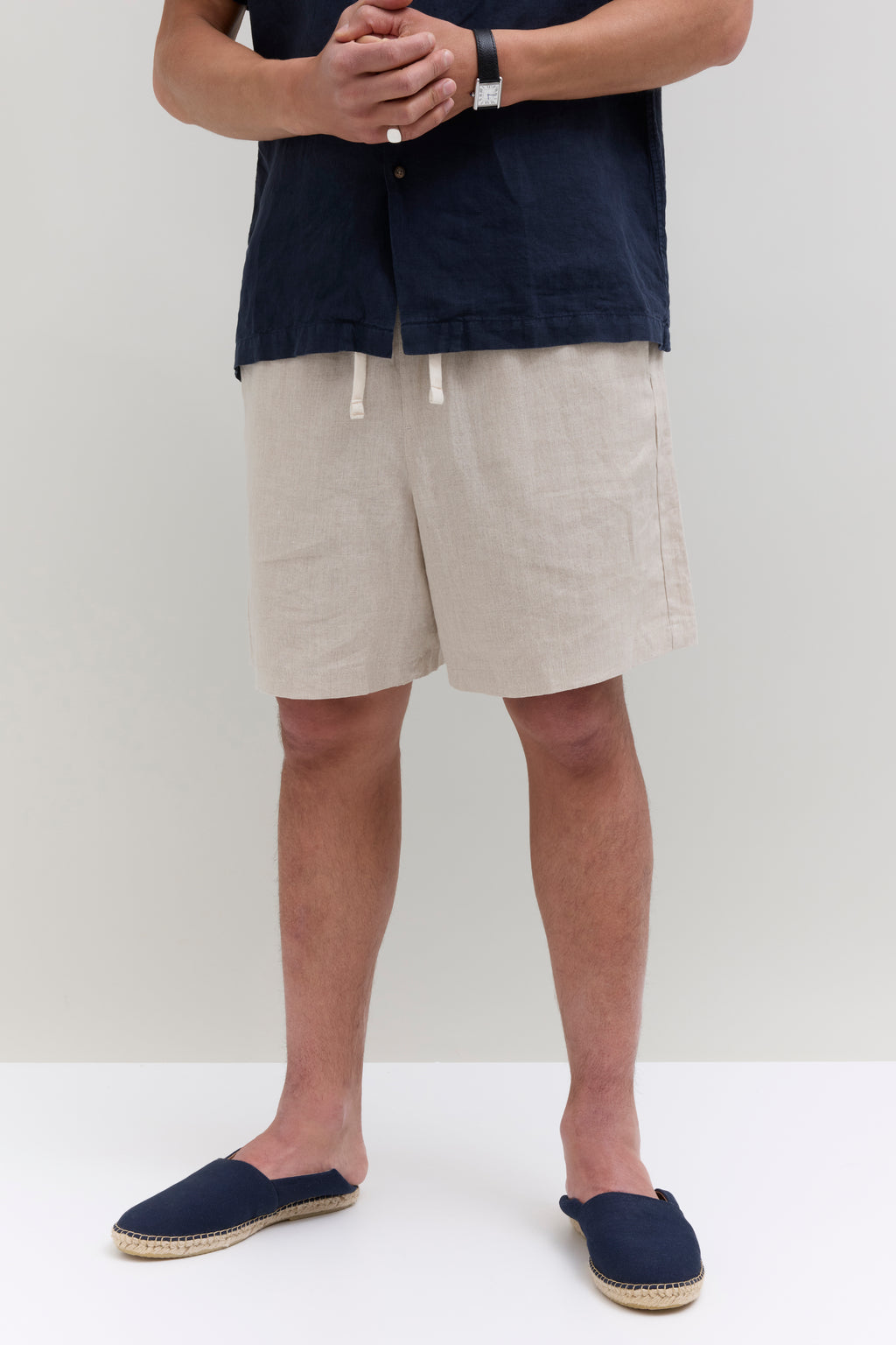 Weekend Linen Short - Natural