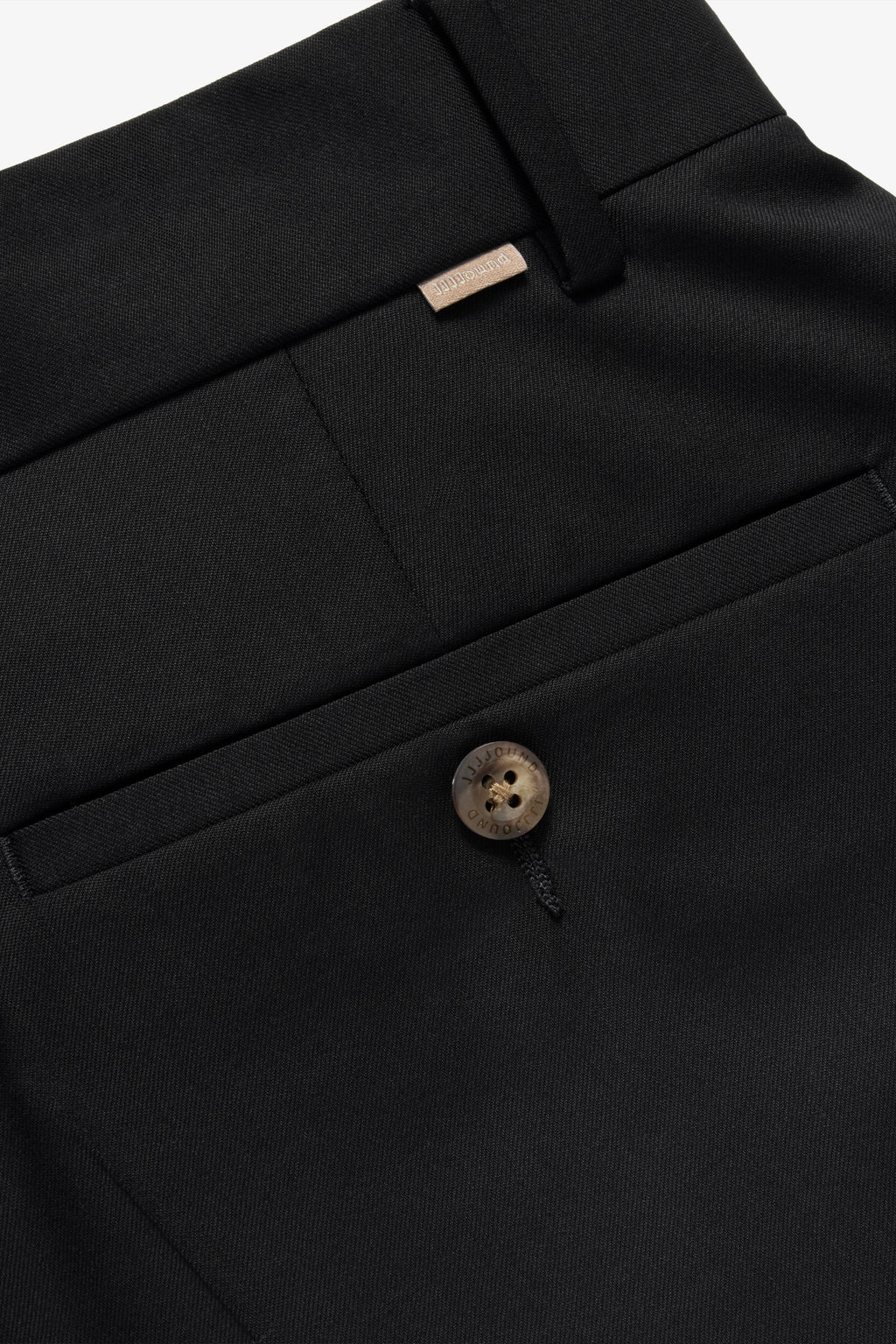 Wool Trousers - Black