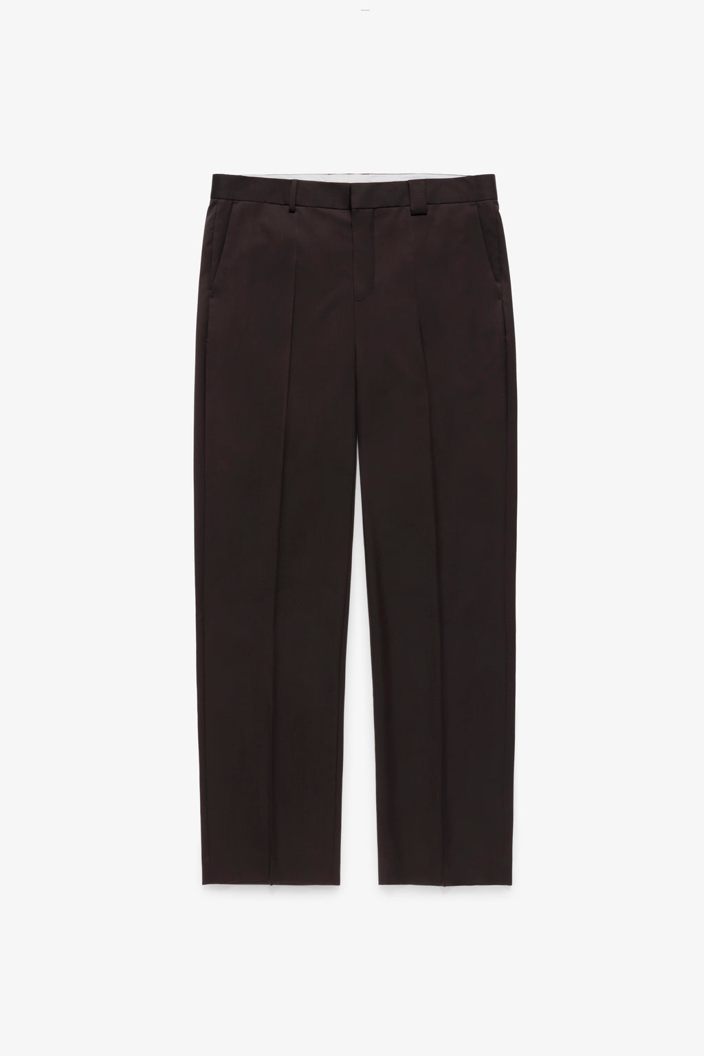 Wool Trouser - Brown