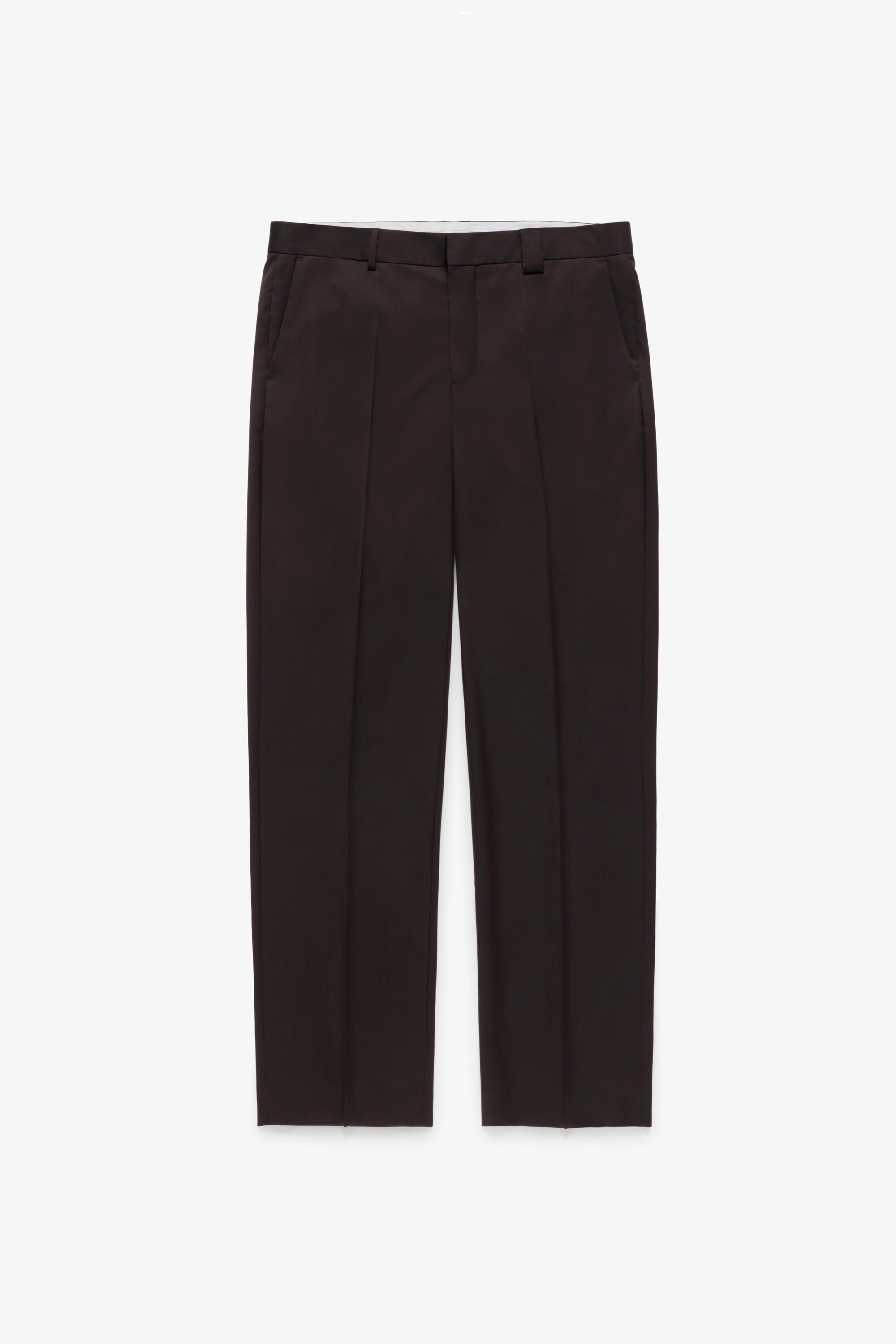 Wool Trouser - Brown