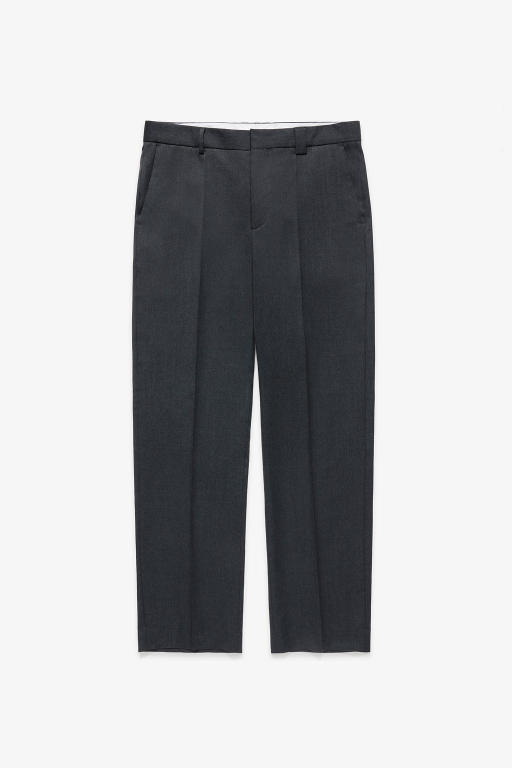 Wool Trouser - Charcoal