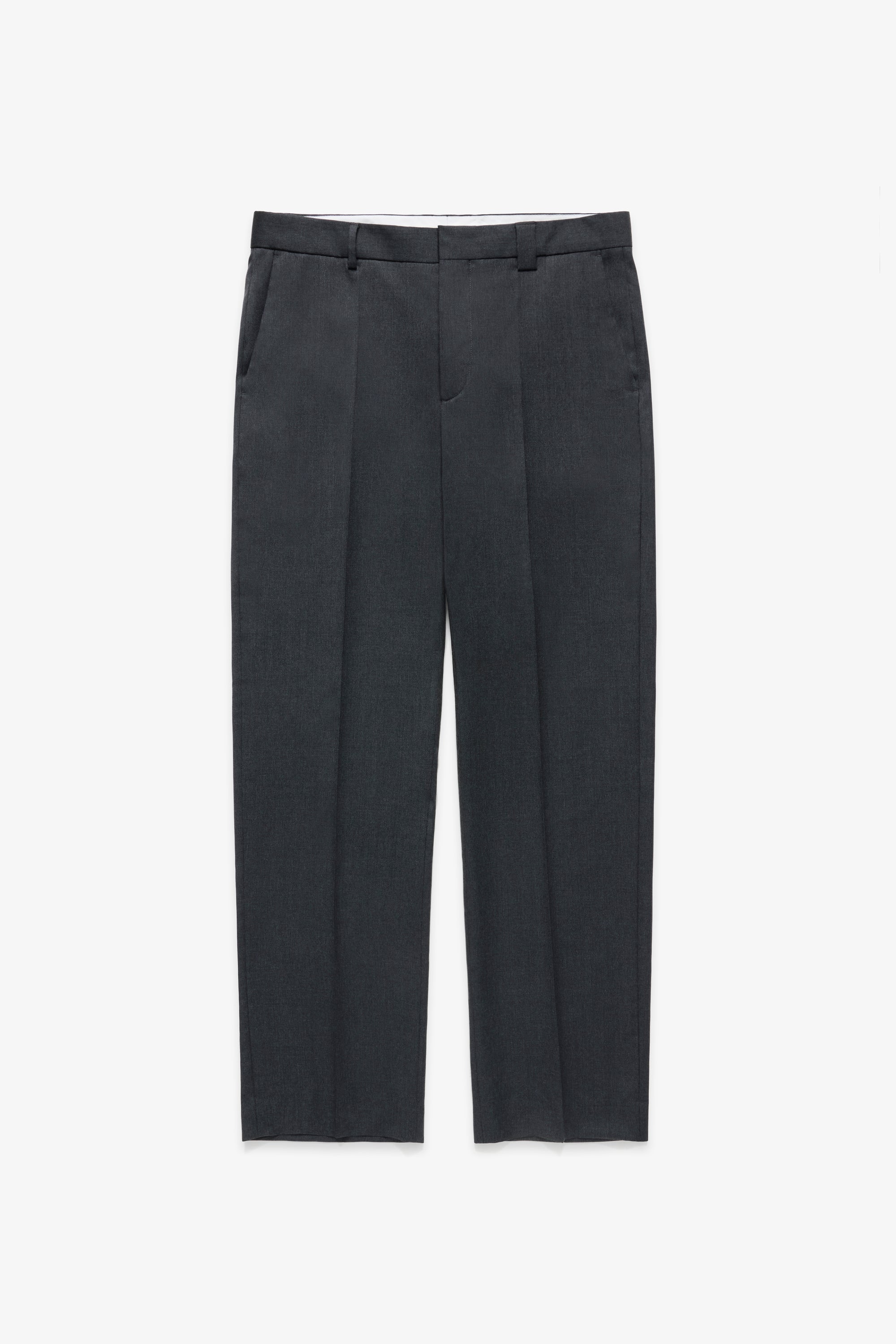 Wool Trouser - Charcoal