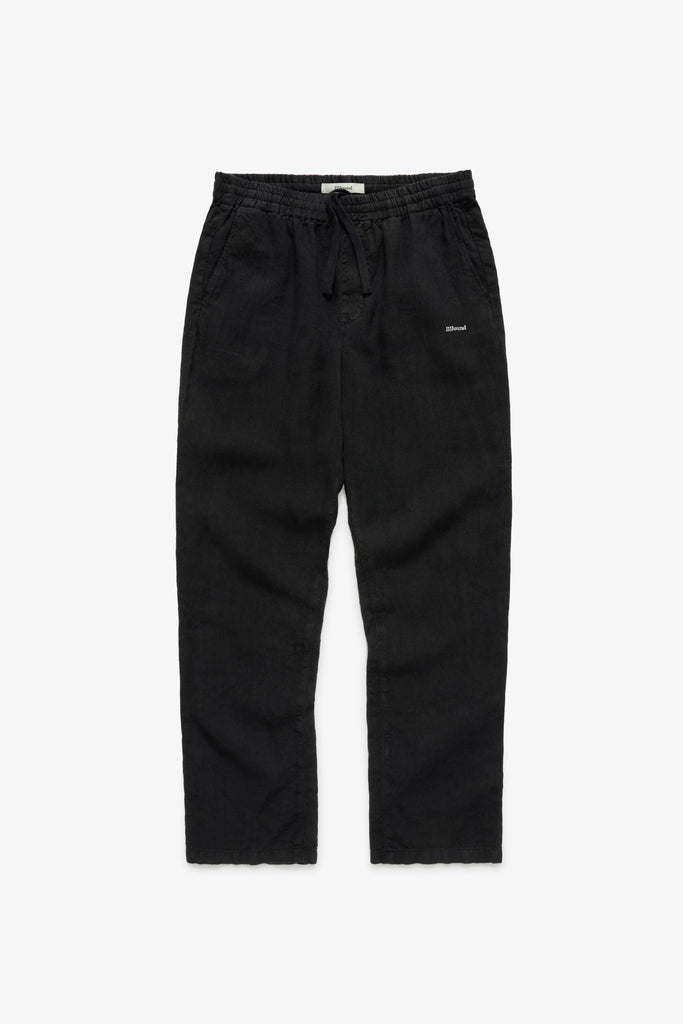 Logo Weekend Linen Pant - Black – JJJJound