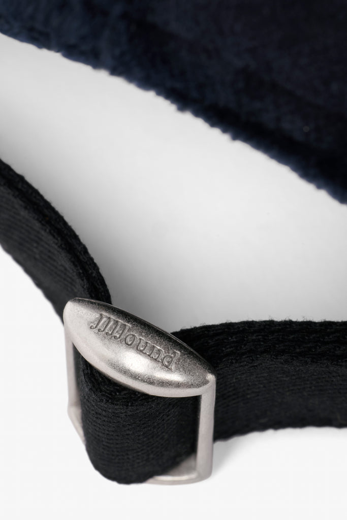 Logo Weekend Velour Cap - Navy – JJJJound