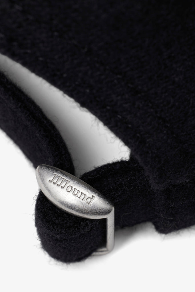 Logo Weekend Heavy Wool Cap - Black – JJJJound