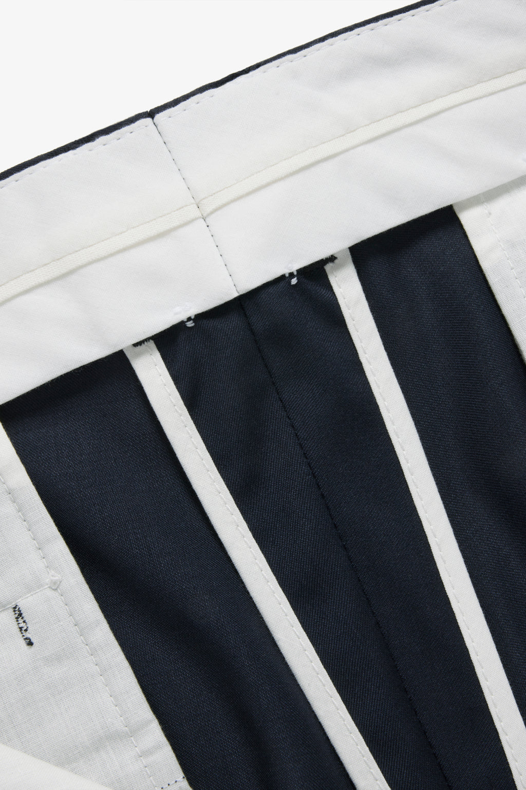 Wool Trousers - Navy