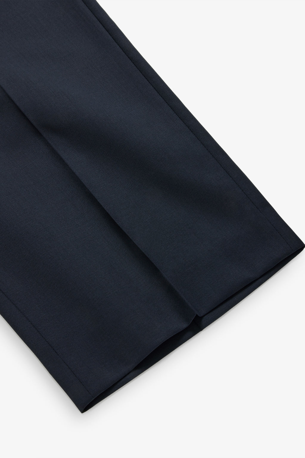 Wool Trousers - Navy