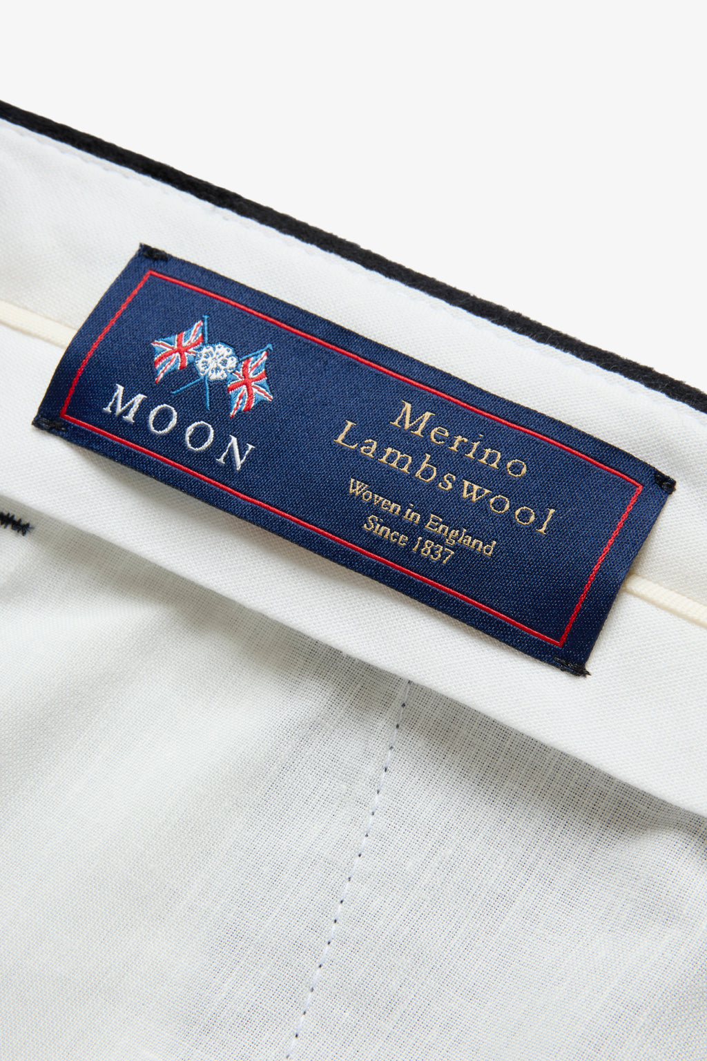 Heavy Wool Trousers Wide - Black