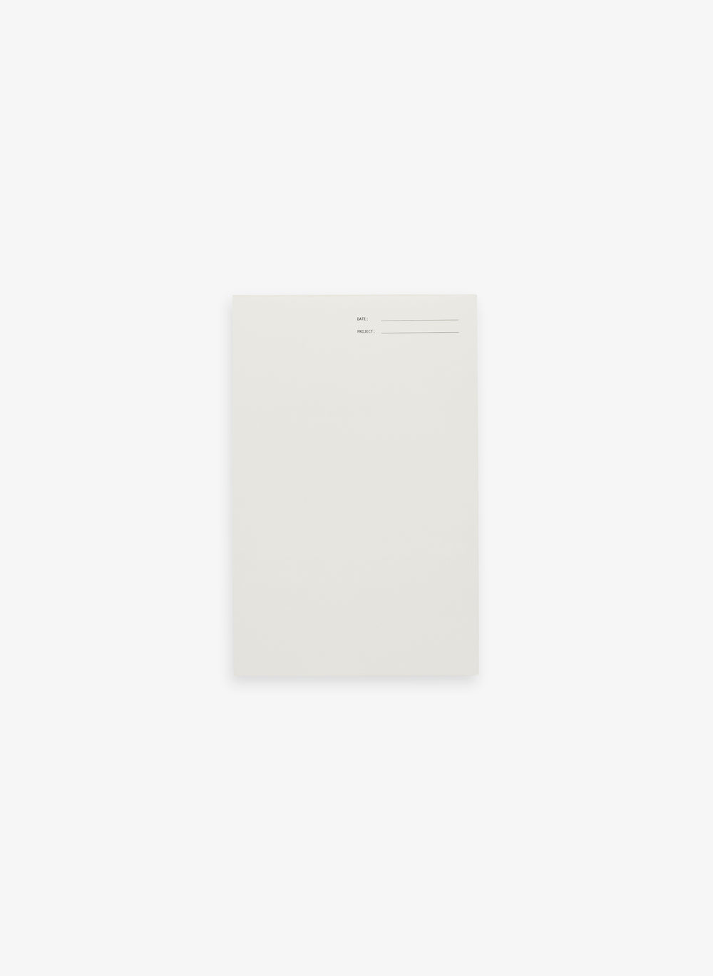 Blank Notepad 5.5 x 8.5 - Natural