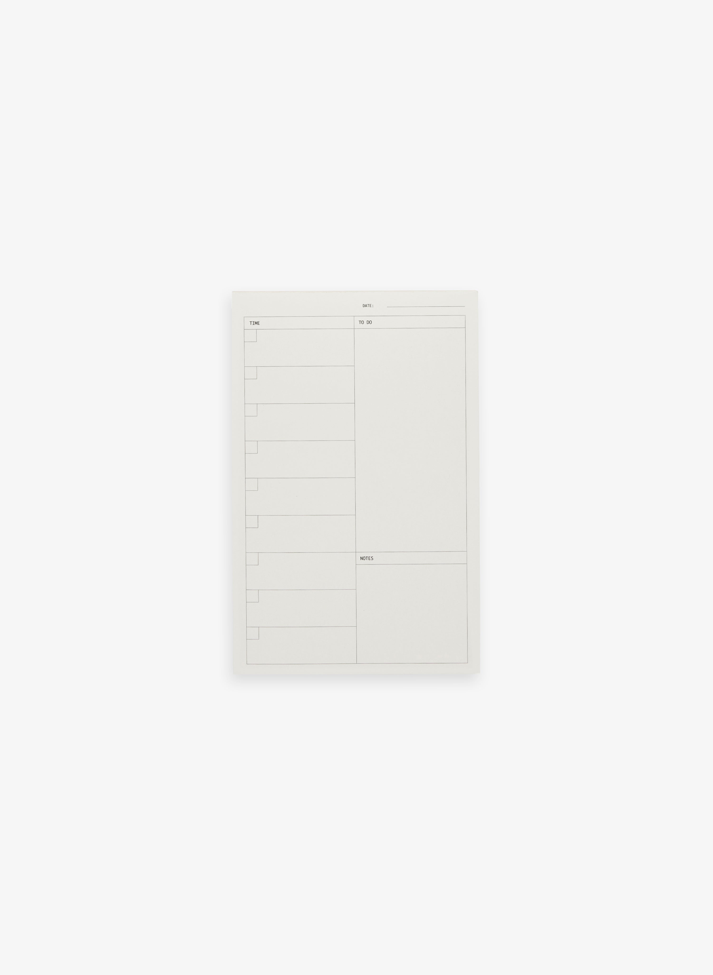 Daily Planner 5.5 x 8.5 - Natural