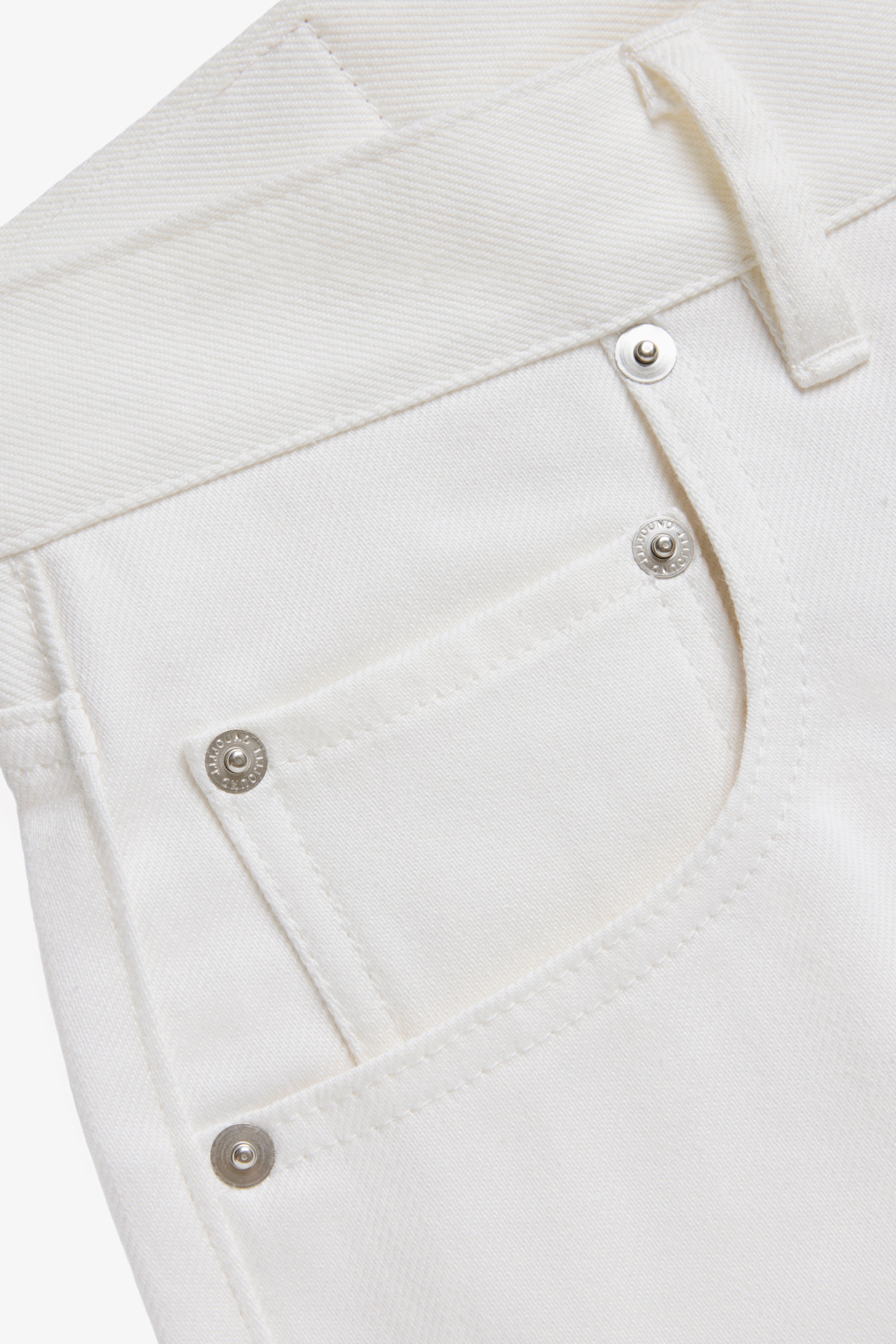 JJ　ホワイトデニム　36 Relaxed Selvedge Denim Jeans - White – JJJJound