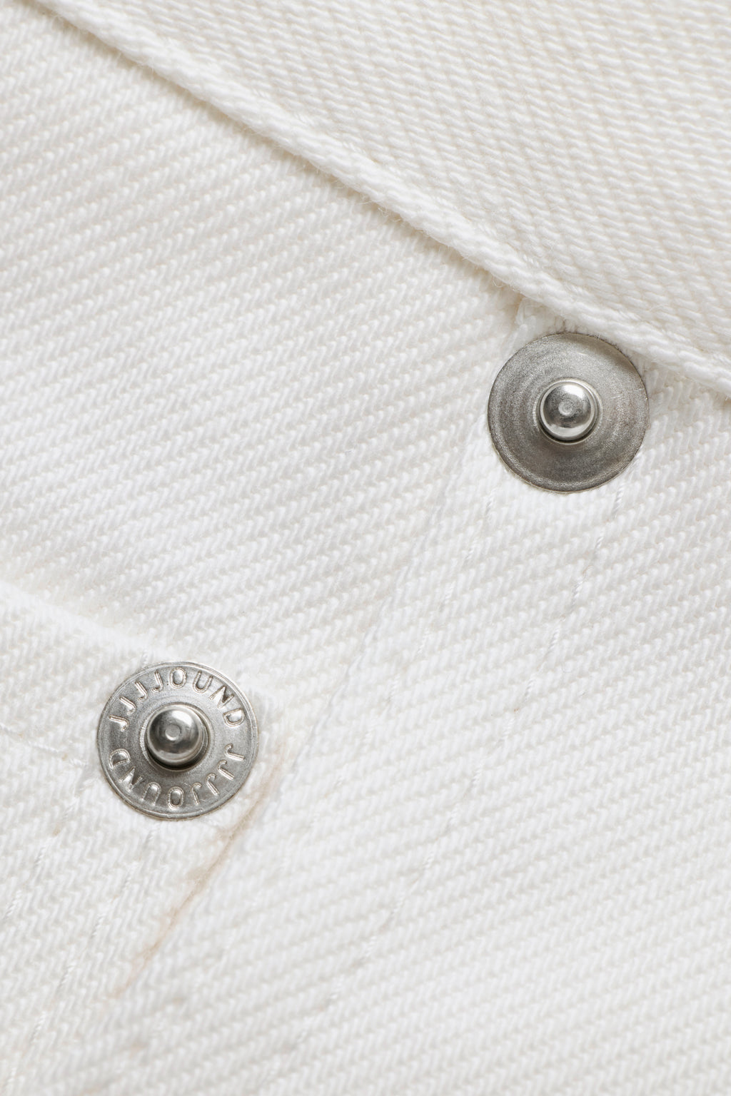 Straight Selvedge Denim Jeans - White