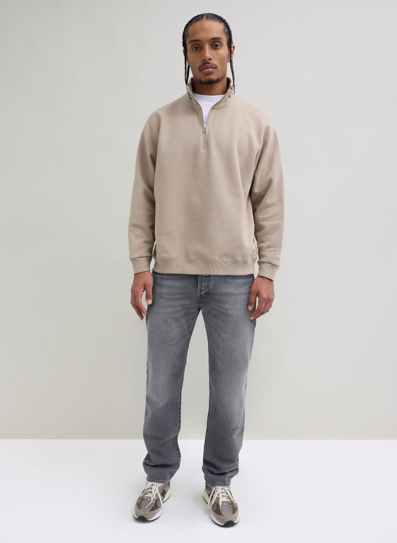 J2000 Quarter Zip - Taupe – JJJJound