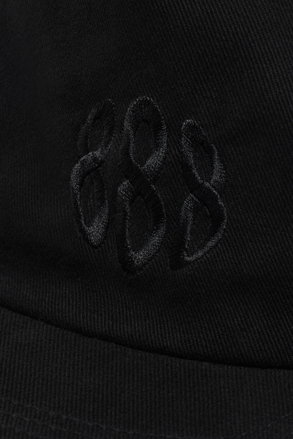 888 Vintage Cap - Black