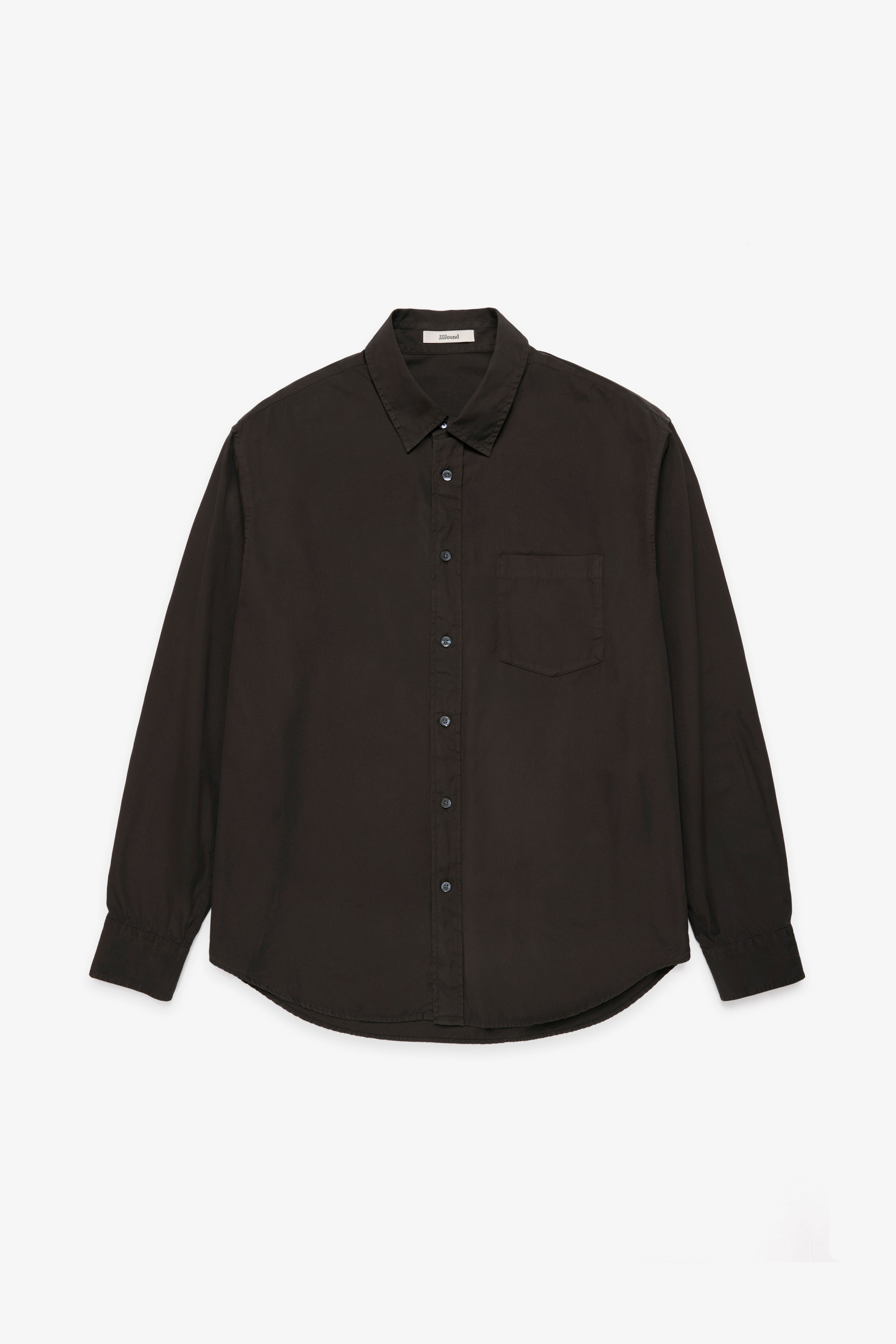 Poplin Big Shirt - Brown – JJJJound