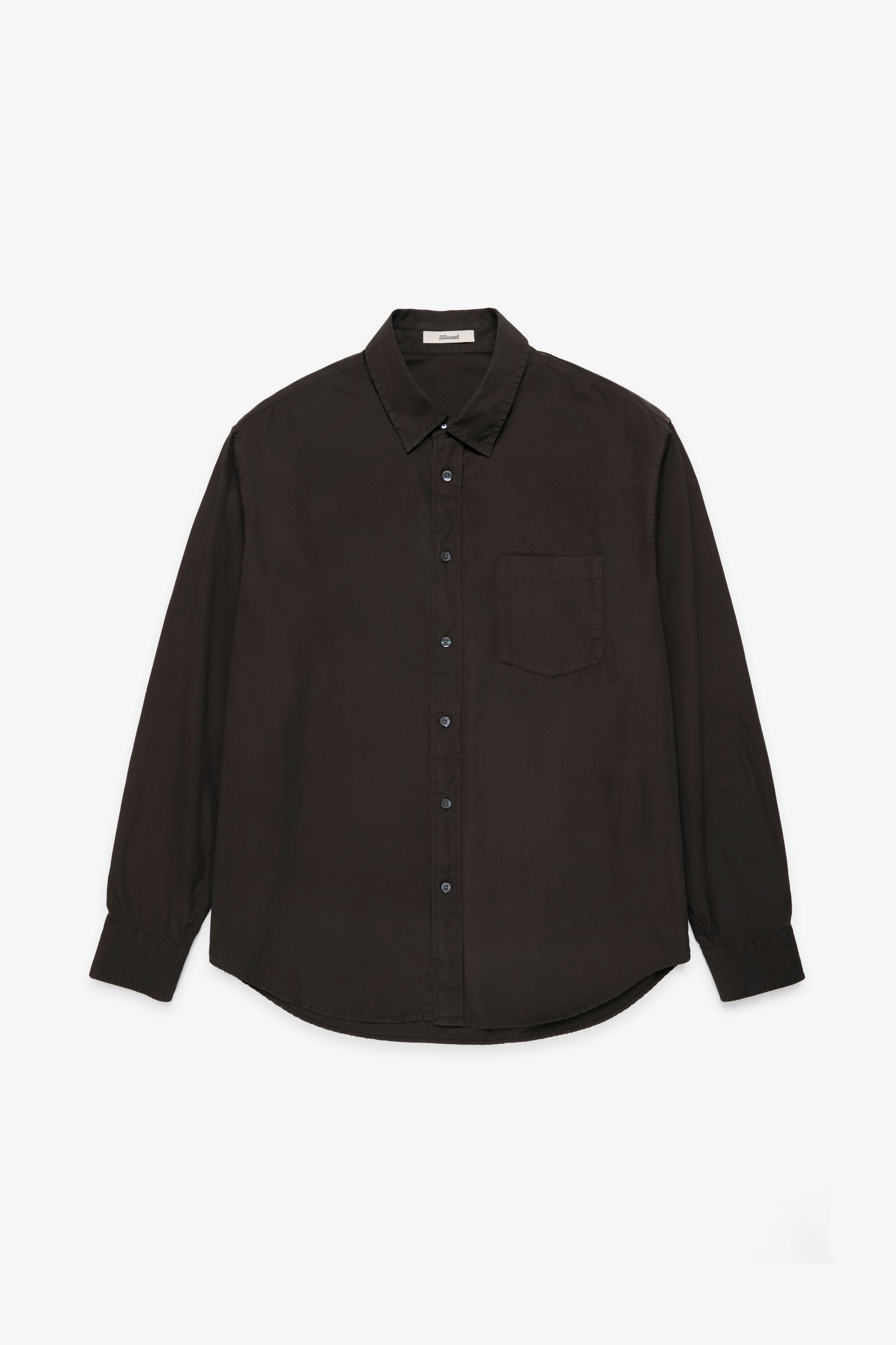 Poplin Big Shirt - Brown