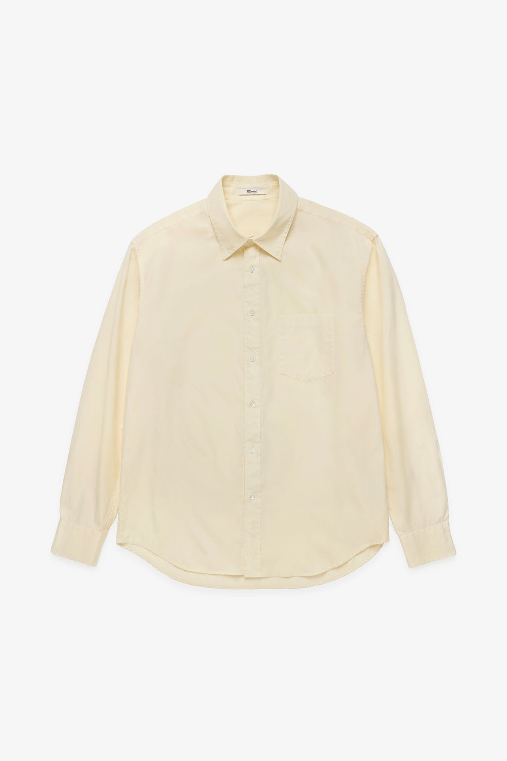 Poplin Big Shirt - Yellow
