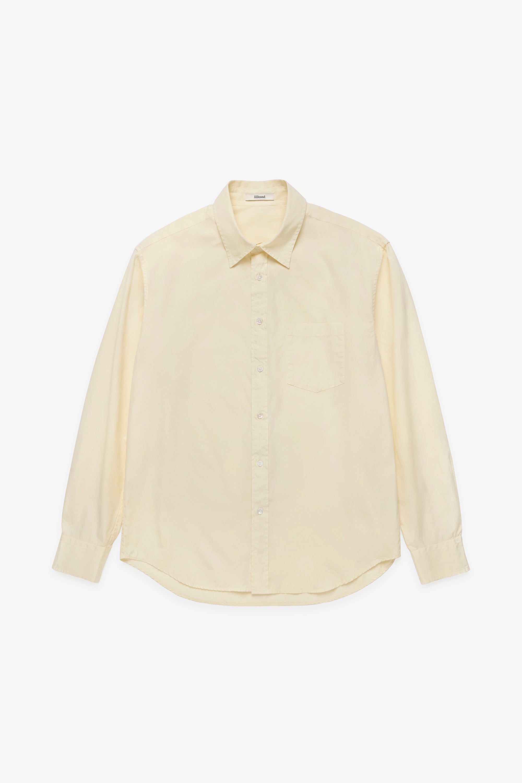 Poplin Big Shirt - Yellow