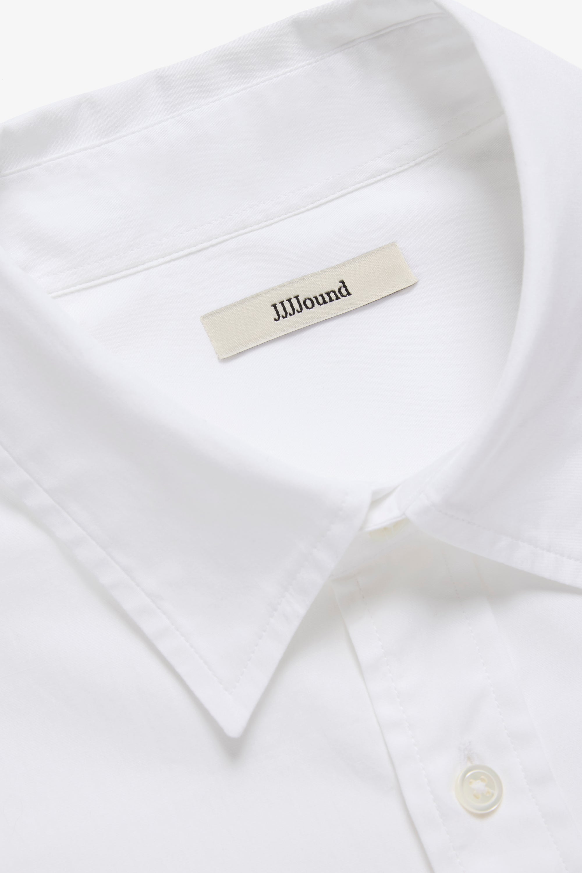 Living The Dream Poplin Big Shirt - White