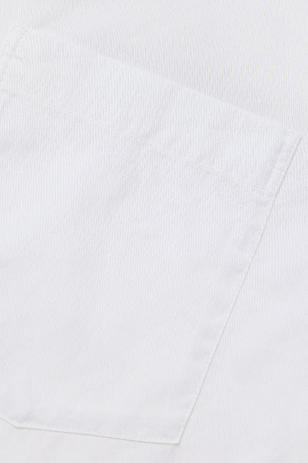 Living The Dream Poplin Big Shirt - White