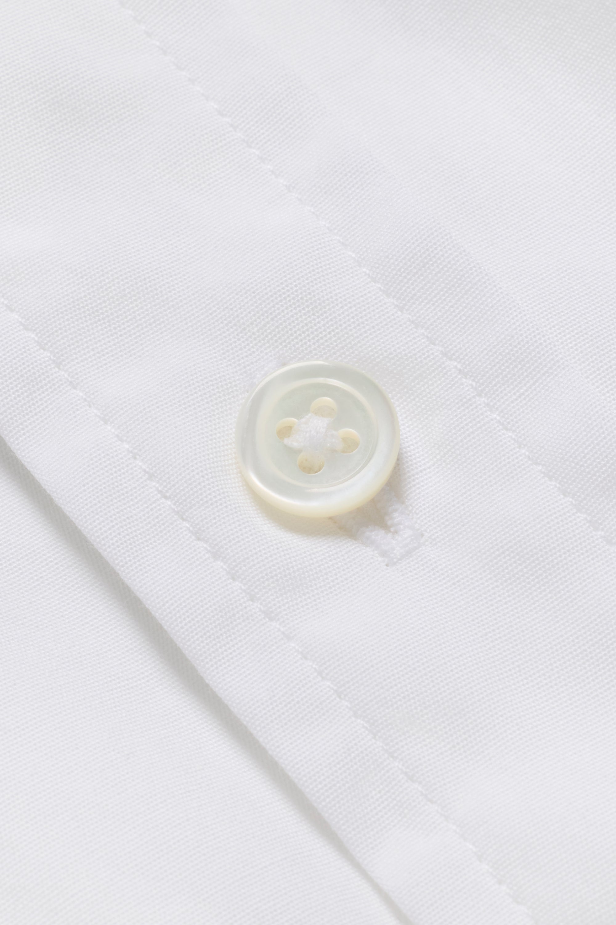 Living The Dream Poplin Big Shirt - White