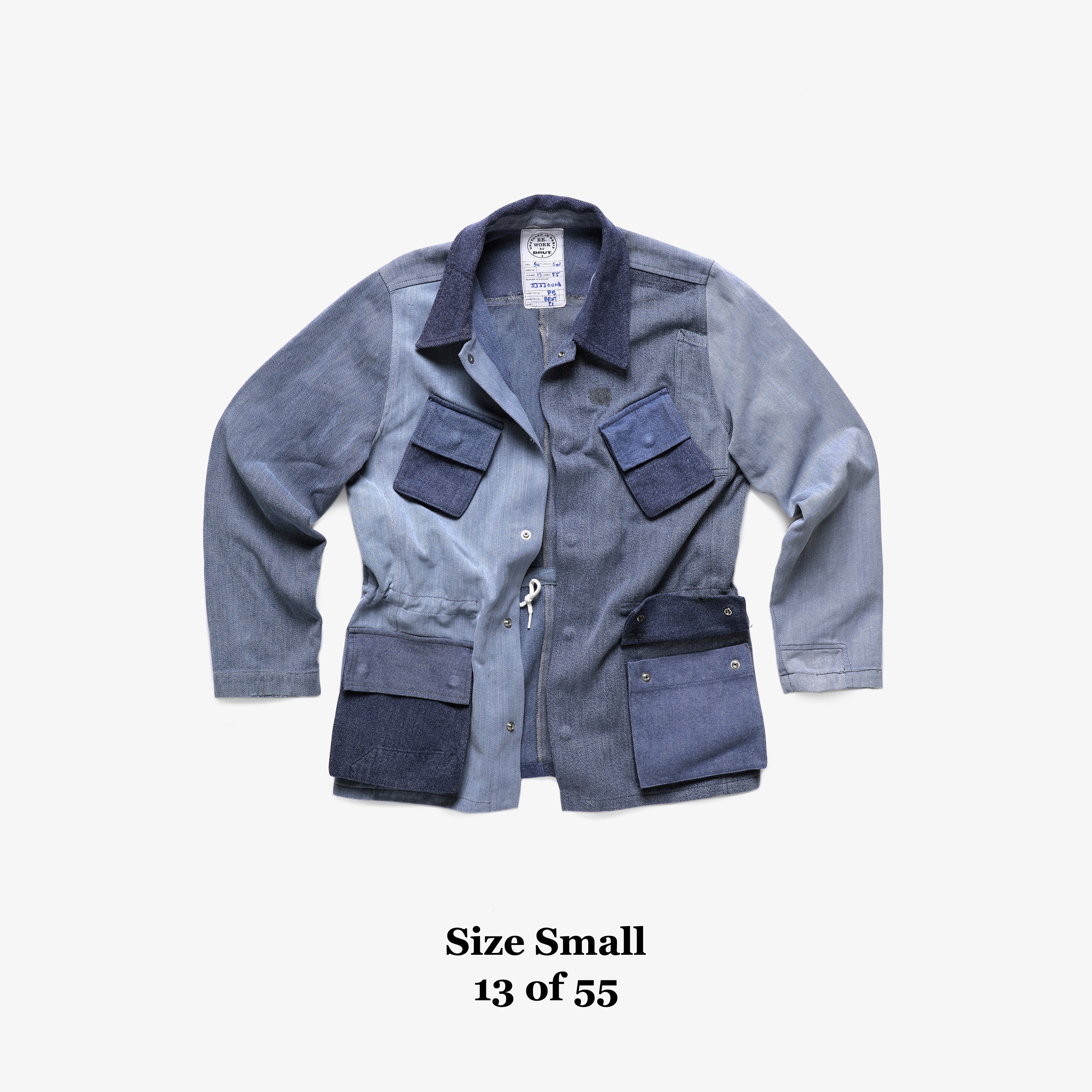 ジャケット・アウター blurhms Cotton Suede Utility Jacket Garment-dyed Field Jacket In Reverse Cotton Sateen For Men