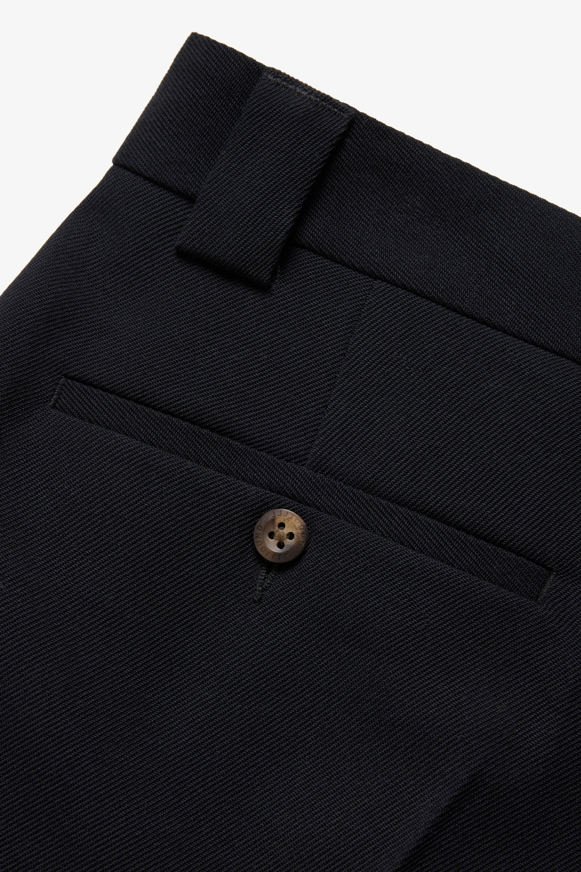 Gabardine Trousers - Navy