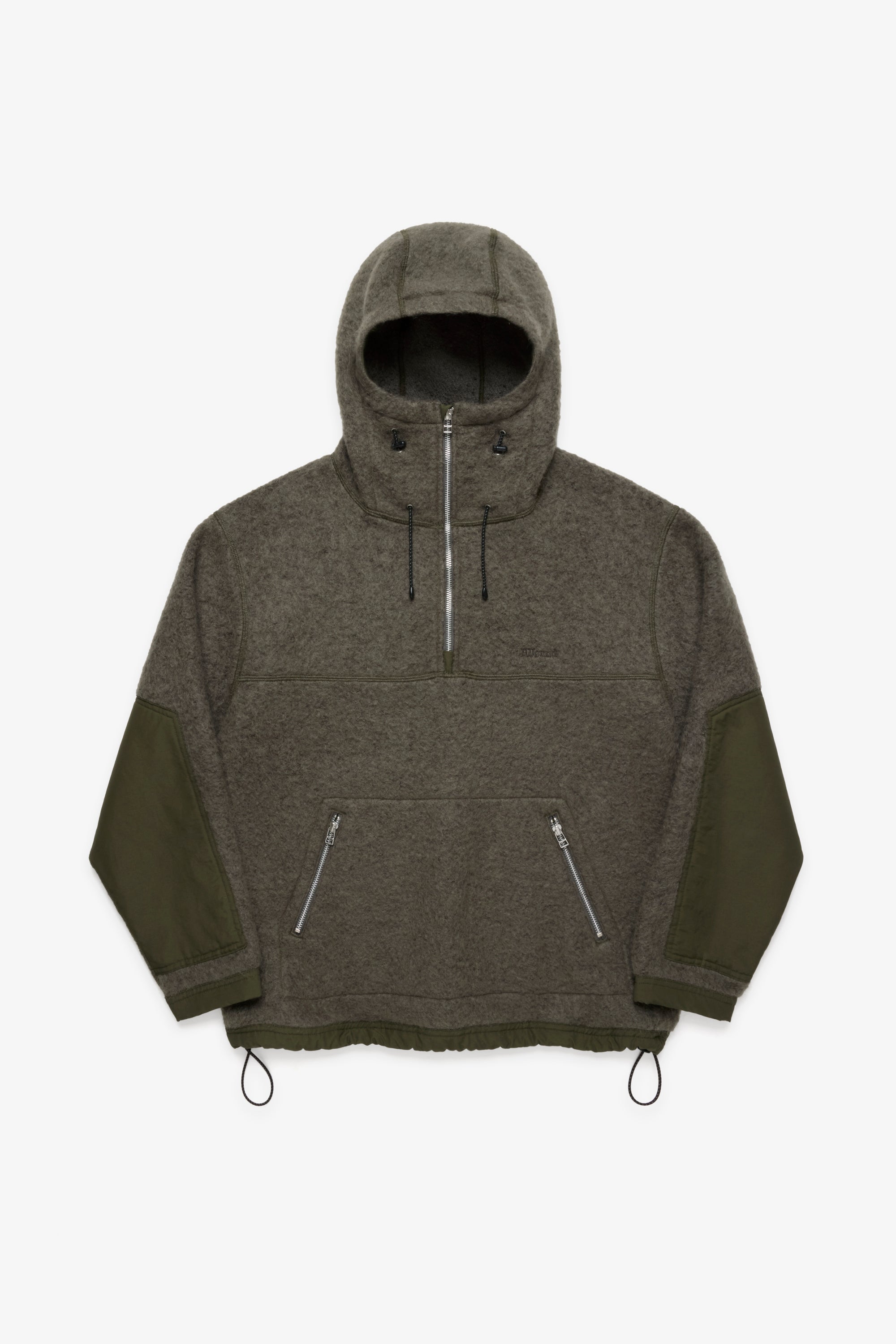 City Camper Mohair Top - Dark Olive